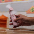 Ventilador e Pulverizador Facial Nano Mist Rosa Hathorium