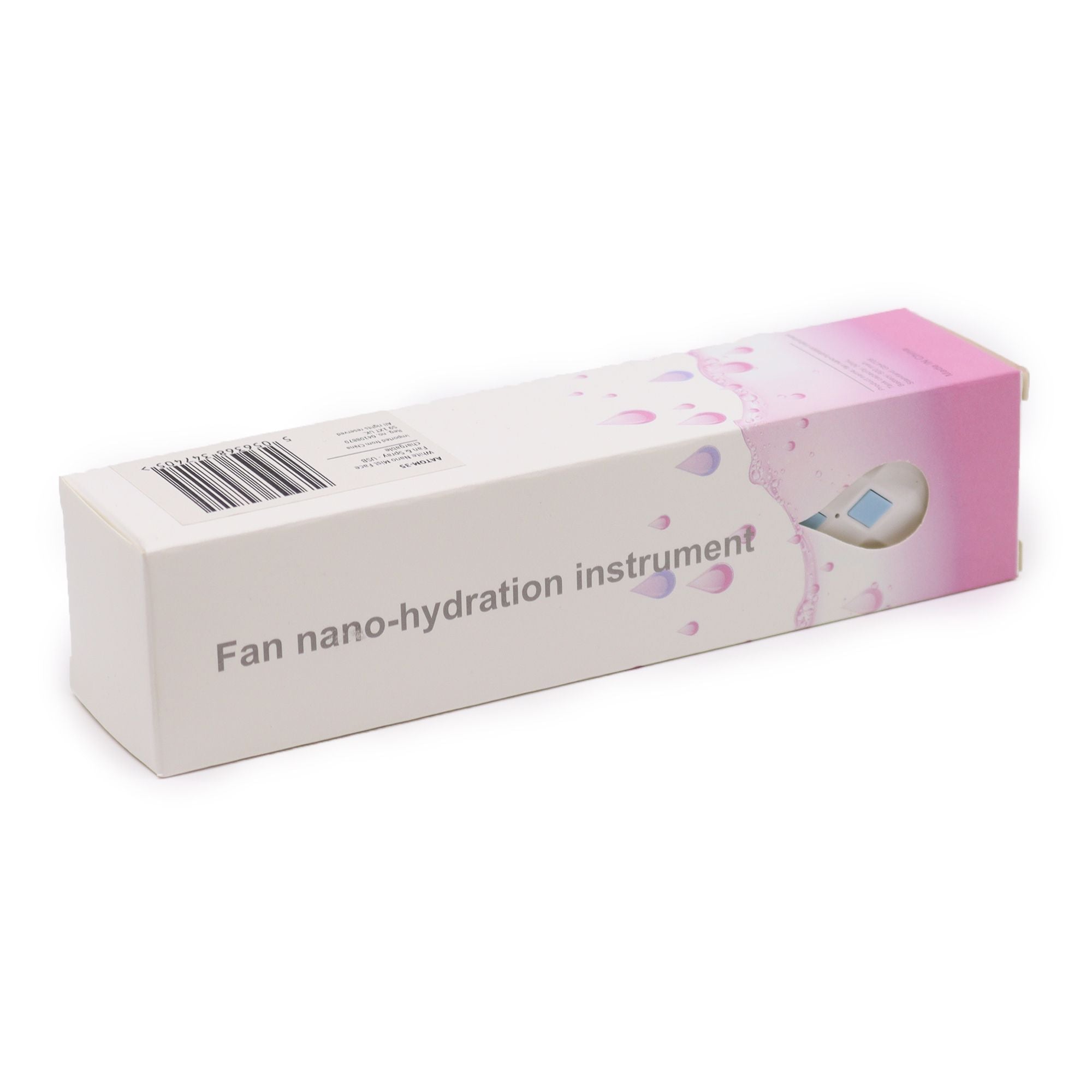 Ventilador e Pulverizador Facial Nano Mist Rosa Hathorium