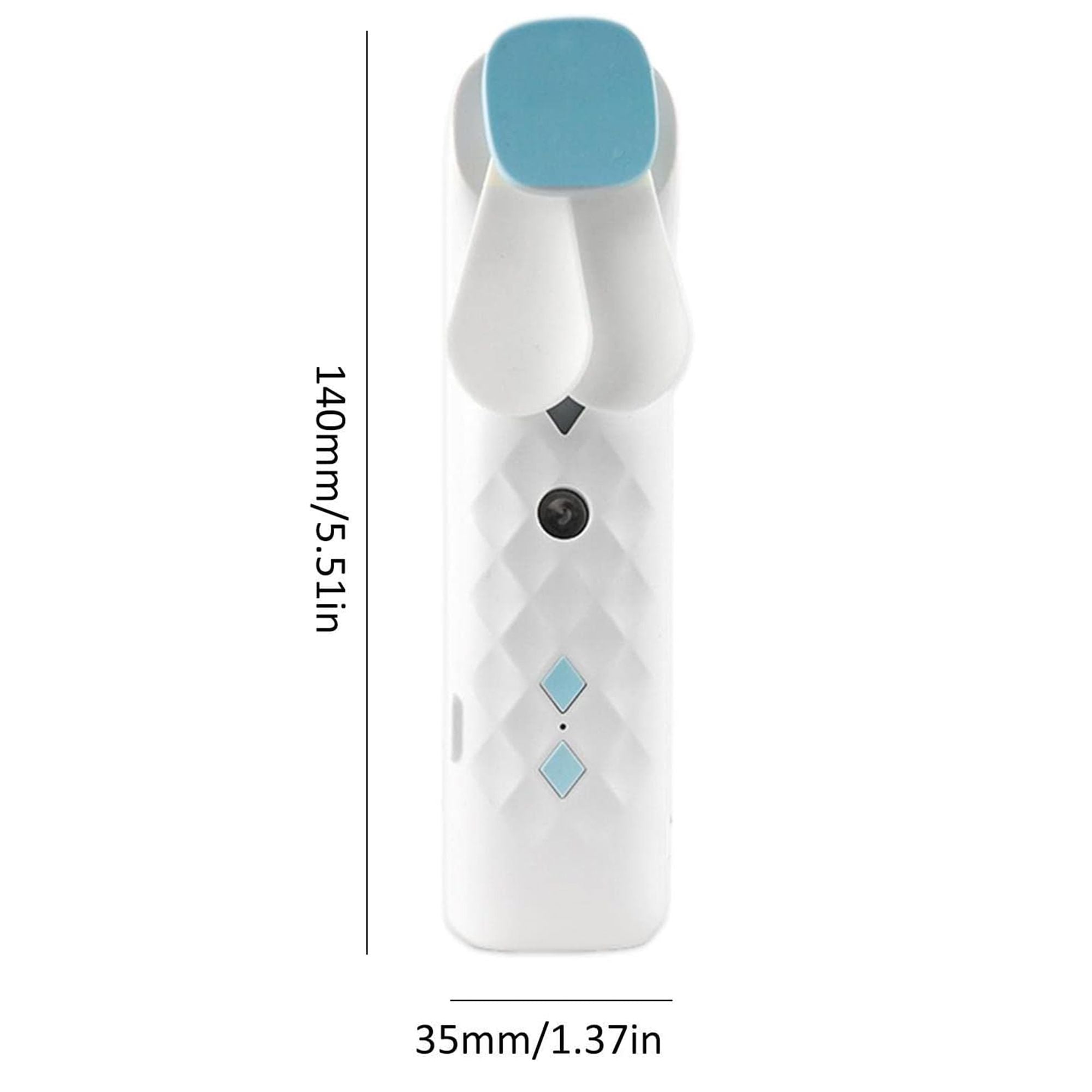 Ventilador e Pulverizador Facial Nano Mist Hathorium