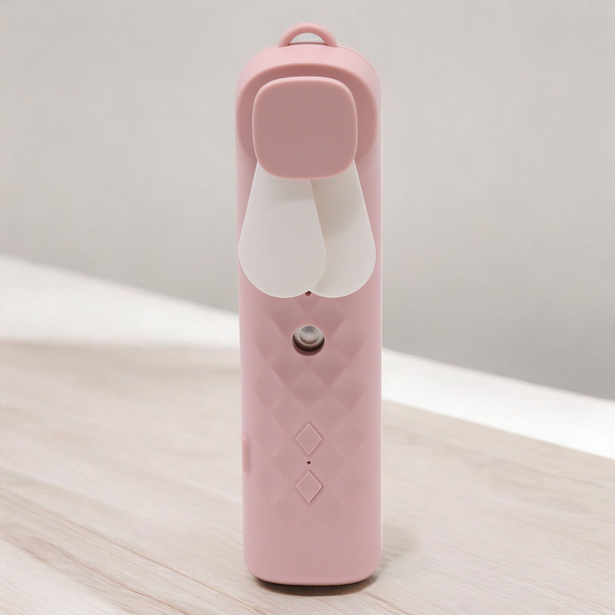 Ventilador e Pulverizador Facial Nano Mist Rosa Hathorium