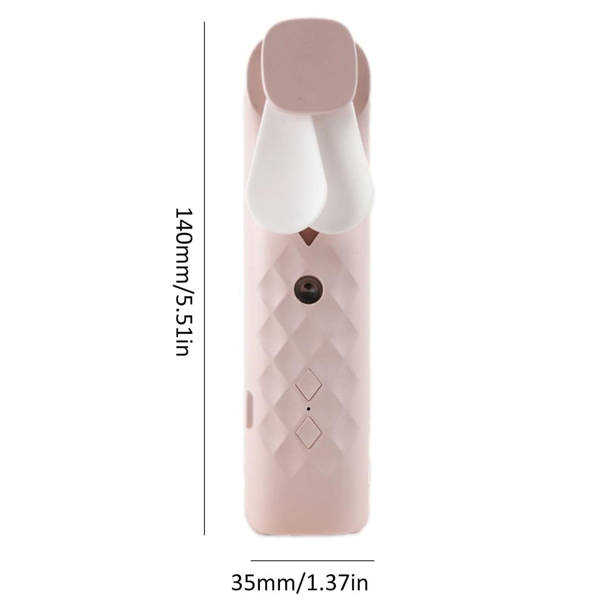 Ventilador e Pulverizador Facial Nano Mist Rosa Hathorium