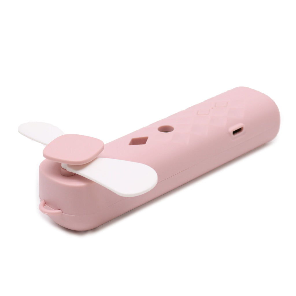 Ventilador e Pulverizador Facial Nano Mist Rosa Hathorium